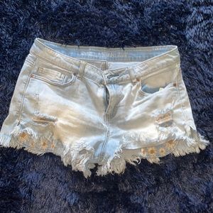 Jean shorts